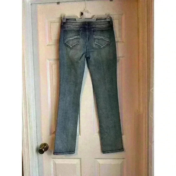 Driftwood Jeans Womens 26x31 Audrey Slim Straight Stretch Blue - Picture 2 of 6